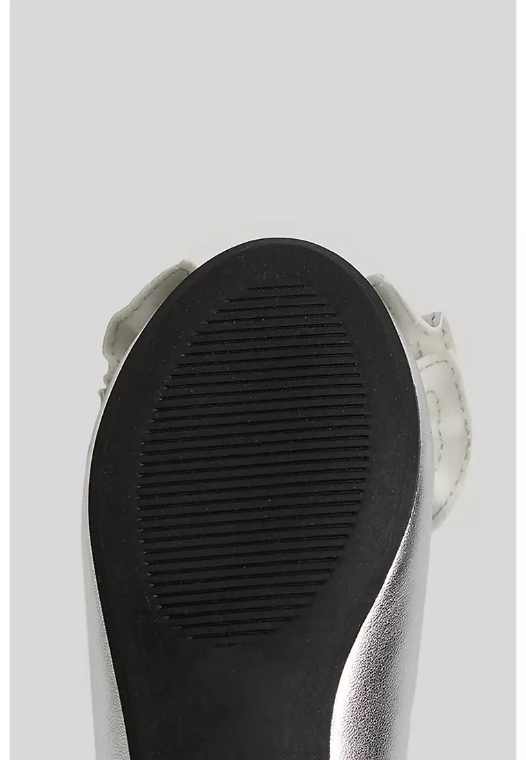 Silver Ballerina Shoes