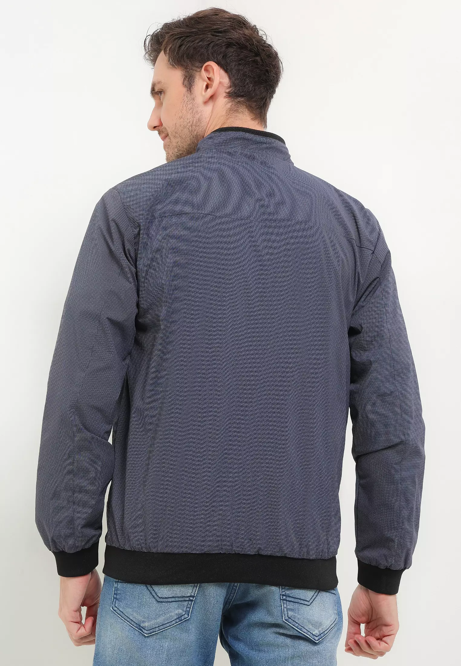 Cressida Casual Jacket Nylon Dark Grey - UB027G