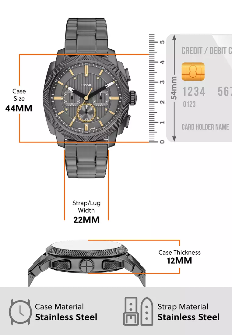 Buy Fossil Fossil Men's Machine Chronograph Watch ( FS6160 ) - Quartz ...