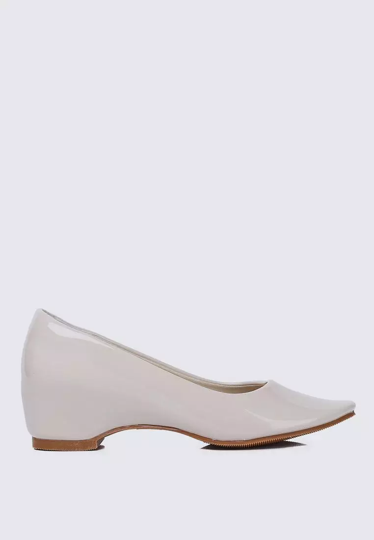 Discount on My Ballerine  shoes - SKU: My Ballerine Helene Widefit Comfy Pumps In Beige