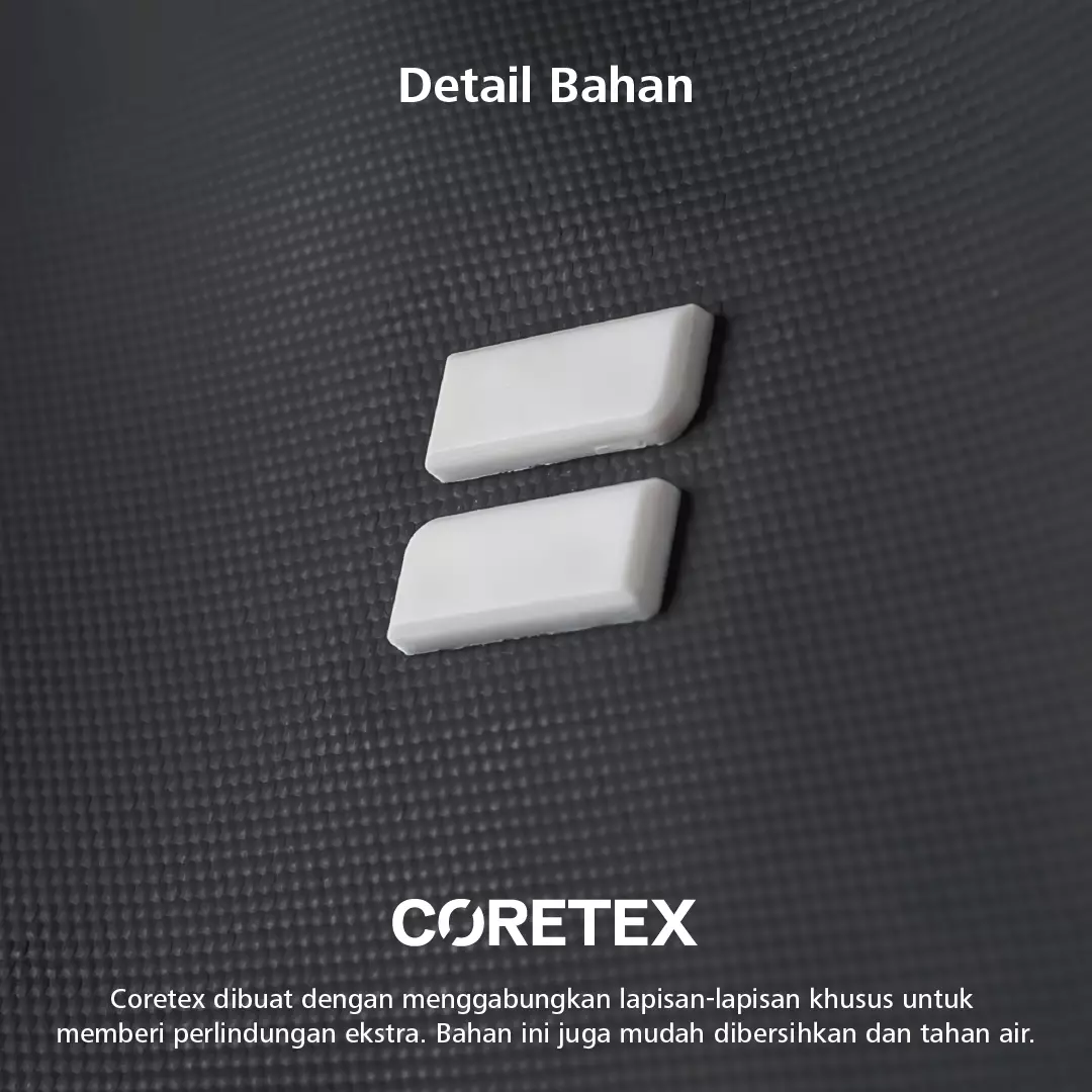 Paris 2.0 Laptop Backpack 14 Inch Tas Ransel Kerja Kuliah Sekolah Classic 19 L - Hitam