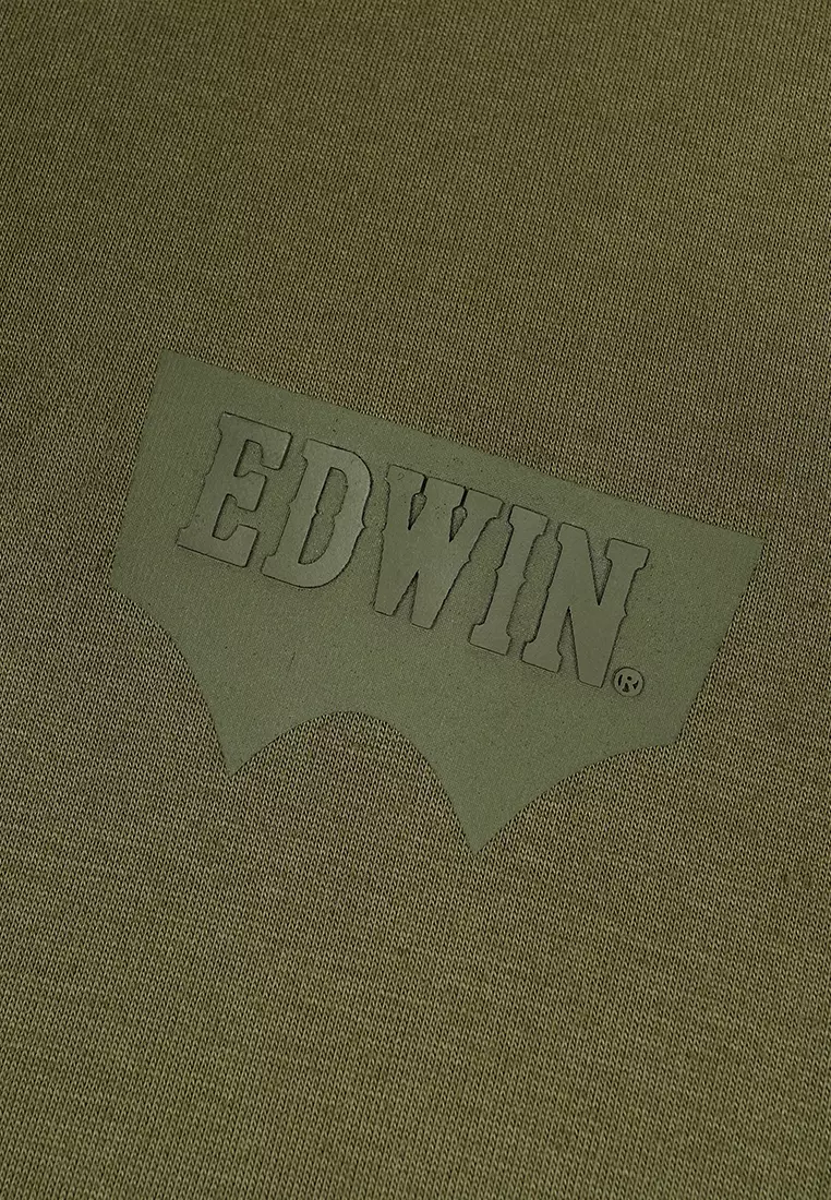 WINGER - PINE OLIVE Kaos Pria Lengan Pendek SS - Top Man Basic Tee