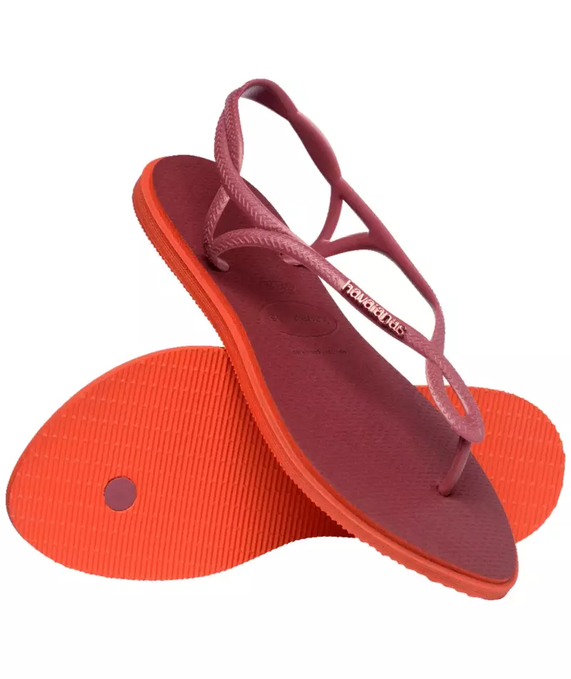 Havaianas 1955 Luna Point - Amaran/Sunset Orange - Sandal Wanita