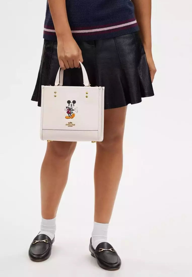 Jual Coach Disney X Coach Dempsey Tote 22 With Mickey Mouse