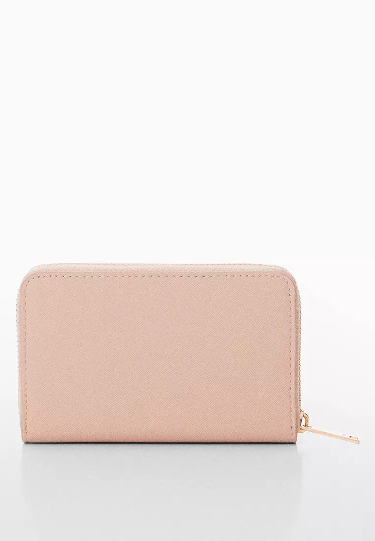 Mango Saffiano Effect Wallet ZALORA