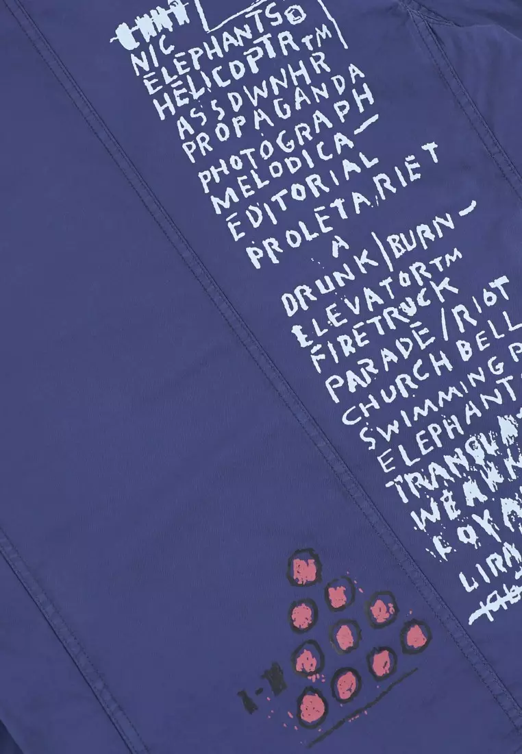 Three2nd x Basquiat Jaket Pria WD-020823