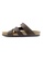 SoleSimple brown Istanbul - Dark Brown Leather Sandals & Flip Flops FD736SHB577346GS_3