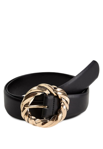 Shop Mango Rounded Buckle Belt Online On Zalora Philippines