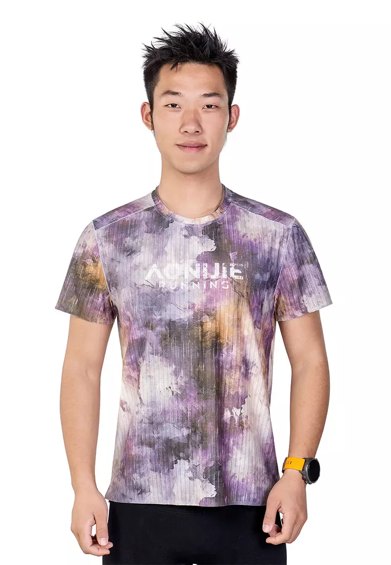 Aonijie FM5262 男裝運動短袖上衣