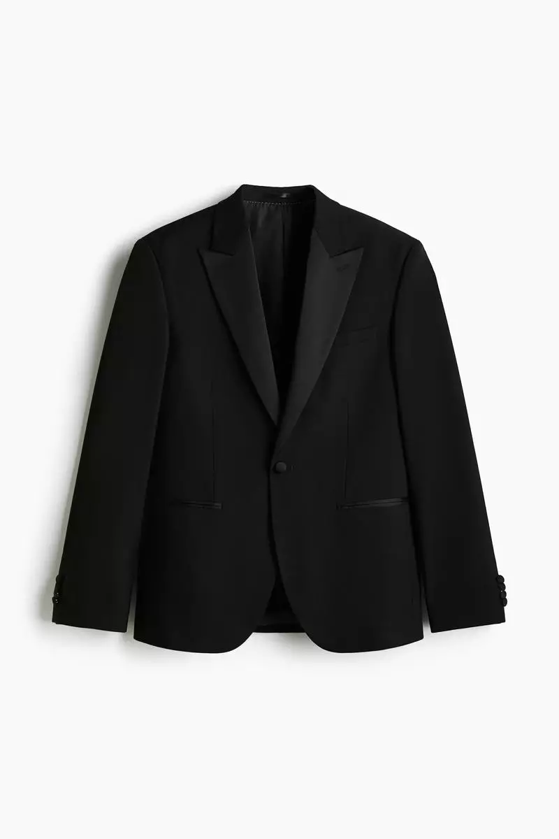 Slim Fit Single-breasted tuxedo jacket