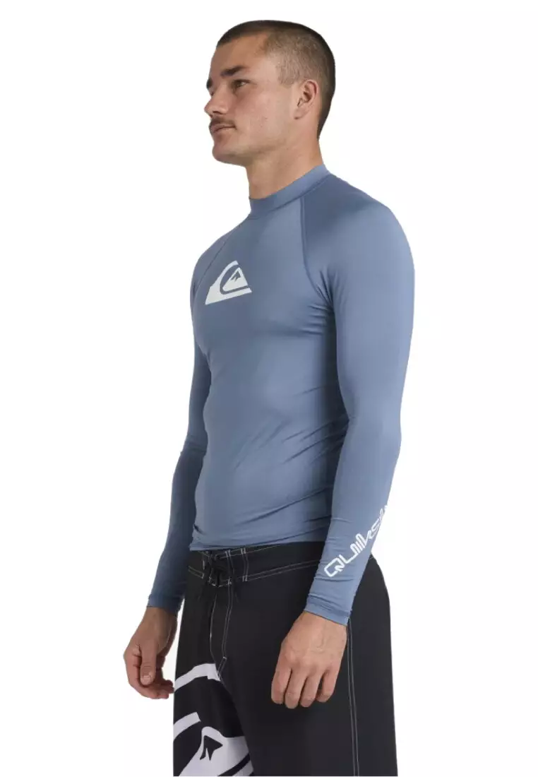 Buy Quiksilver Mens All Time Long Sleeve Rashguard 2026 Online | ZALORA