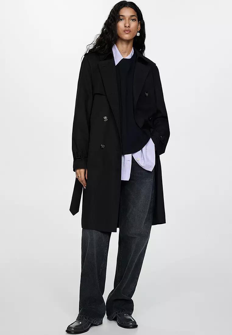 Zalora trench coat on sale