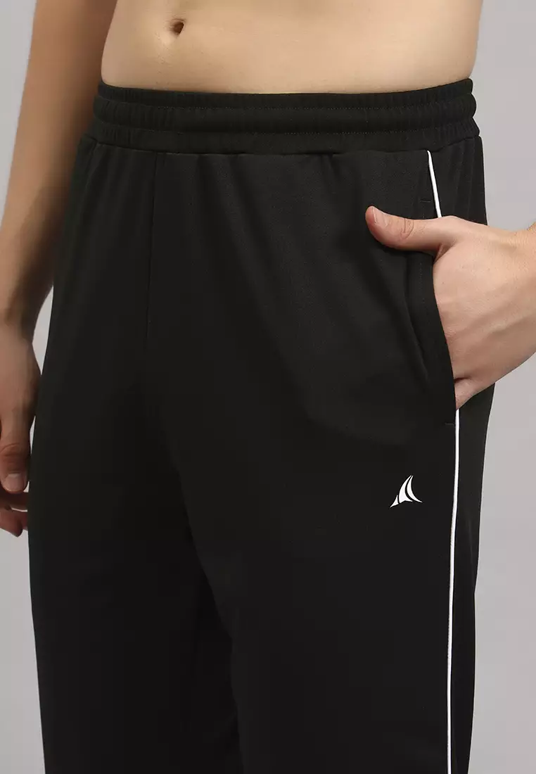 Men's Green Training Designer Track Jogger Pants