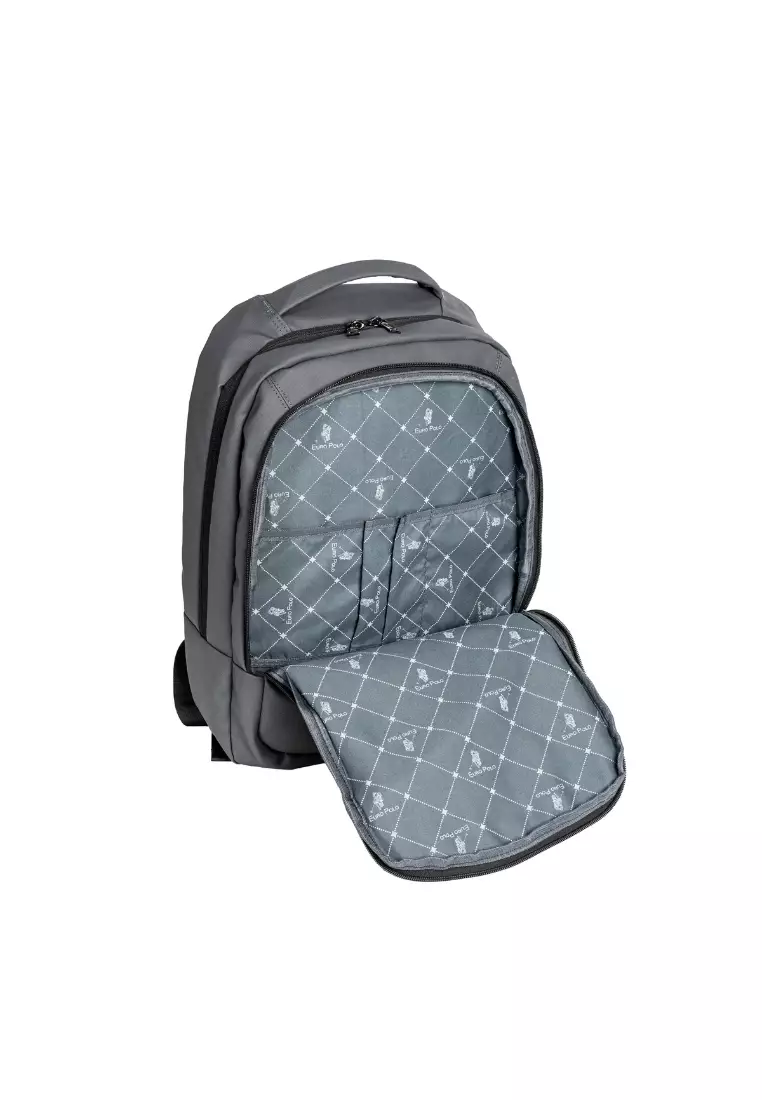 Travel Nylon Laptop Backpack with Unique Button Design - EBK 50101