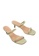 Twenty Eight Shoes green VANSA  Croco Pattern Strap Mid Heel Sandals VSW-S83677 3A9F9SH476C037GS_2