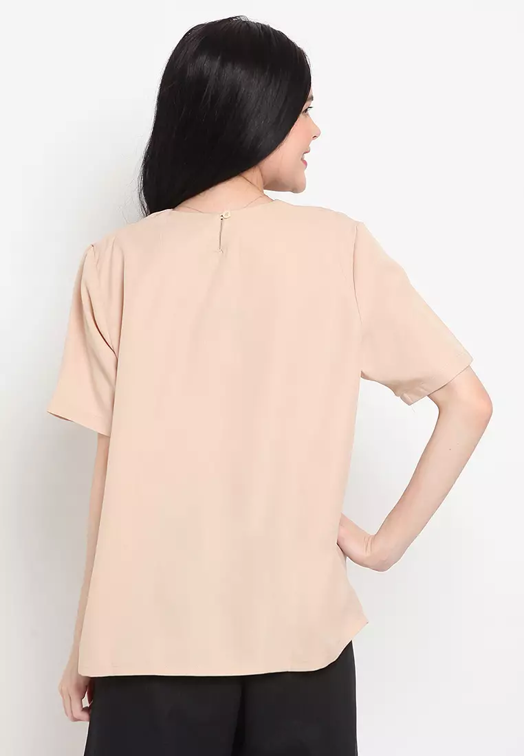 Elle Cream Blouse