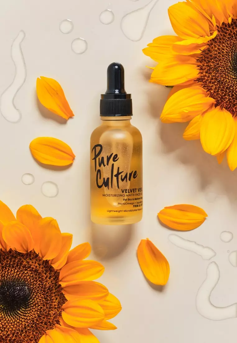 Velvet Veil Moisturizing Matte Face Oil 30ML | Facial Oil | Sunflower Oil | For Dull Dry Skin