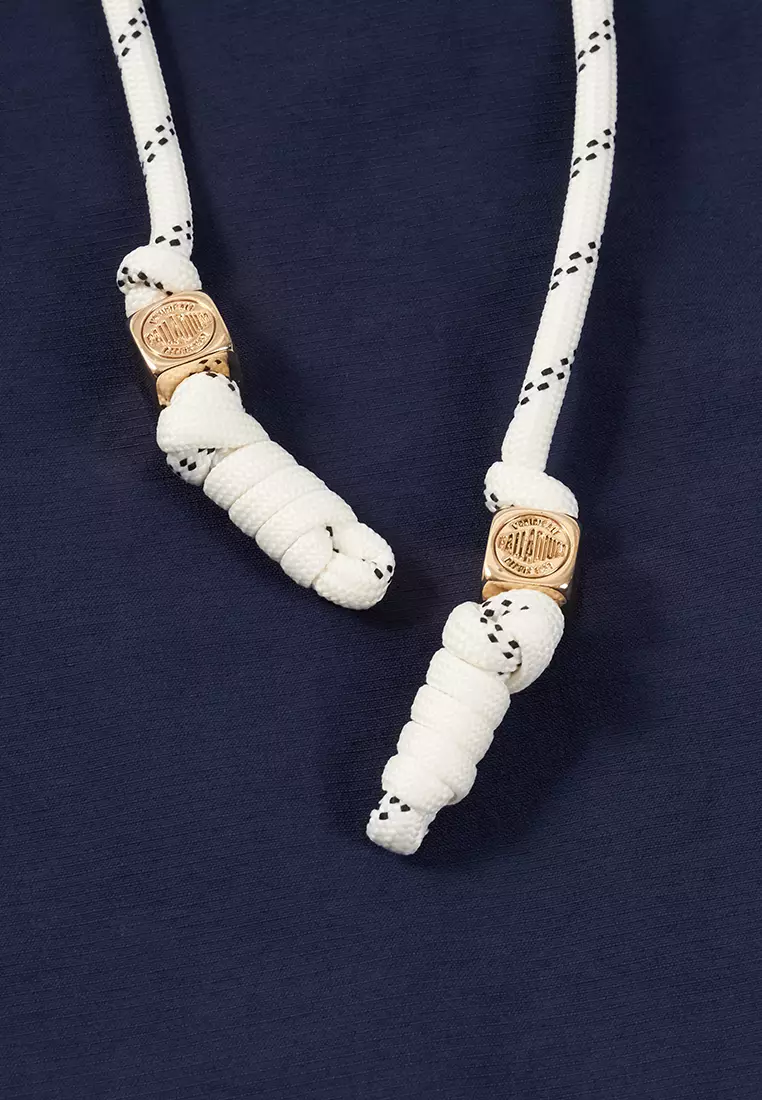 女裝鳶尾花 LOGO A字半身中長裙