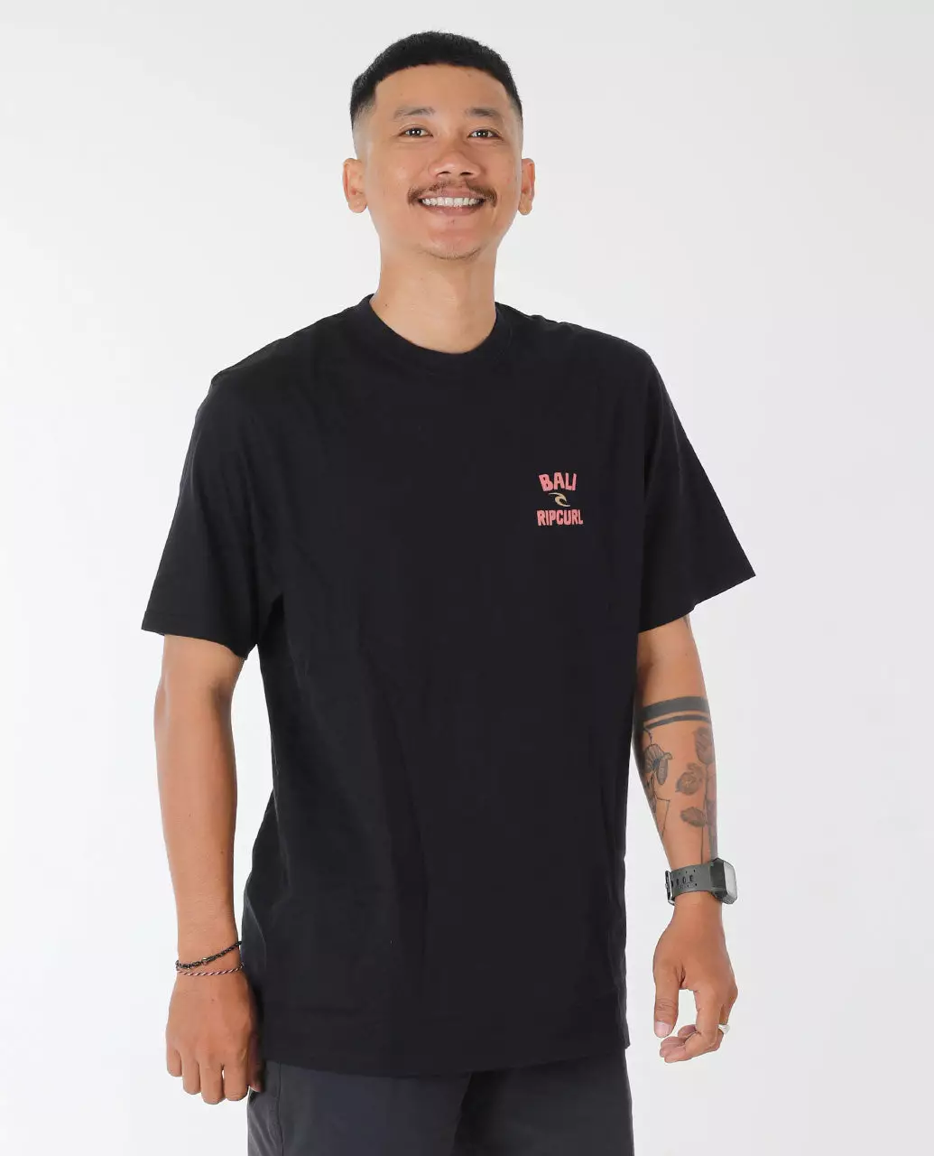 Rip Curl Men Bali Utopia Desto Tee - Black Bali