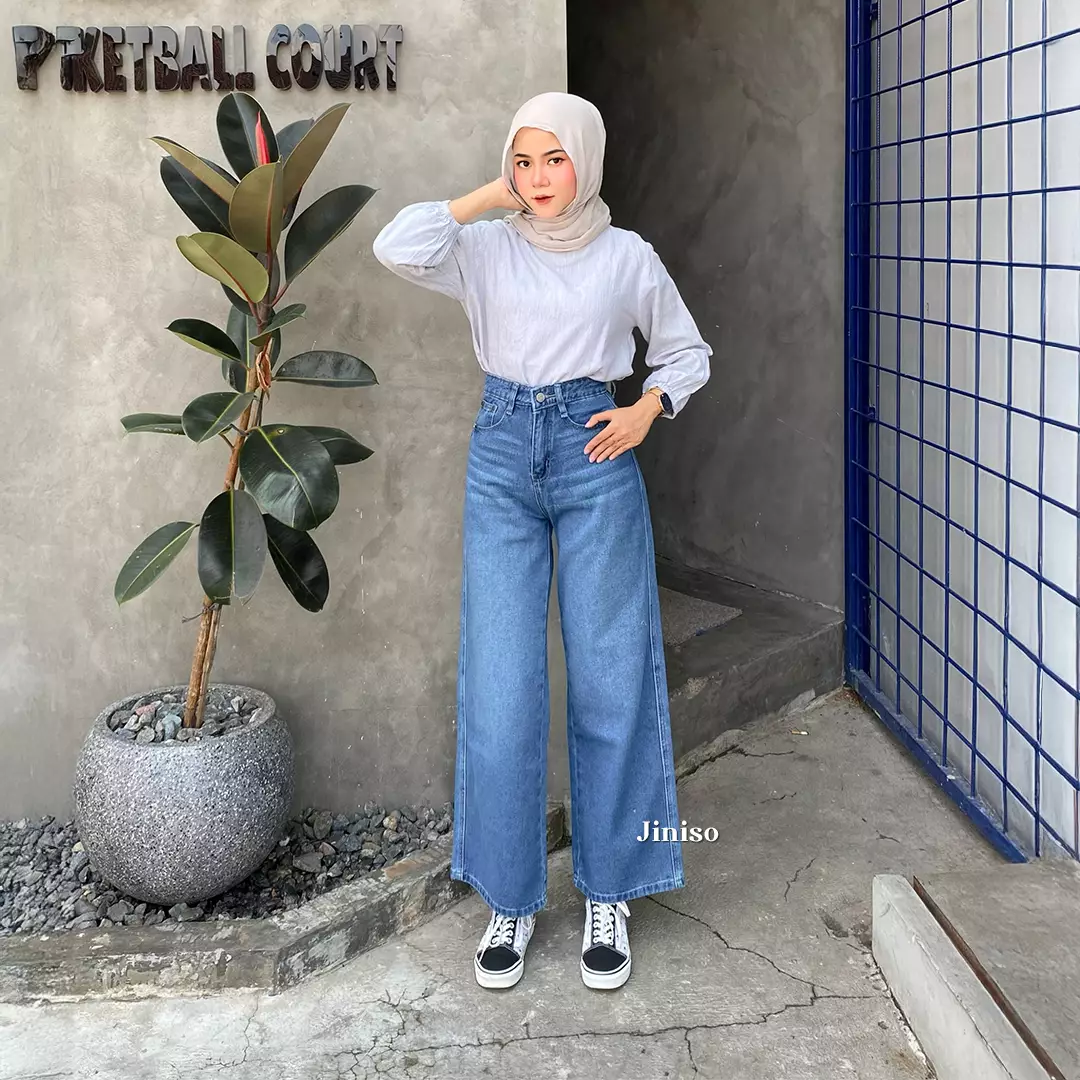 Highwaist Baggy Loose Jeans 653 PLAYDATE