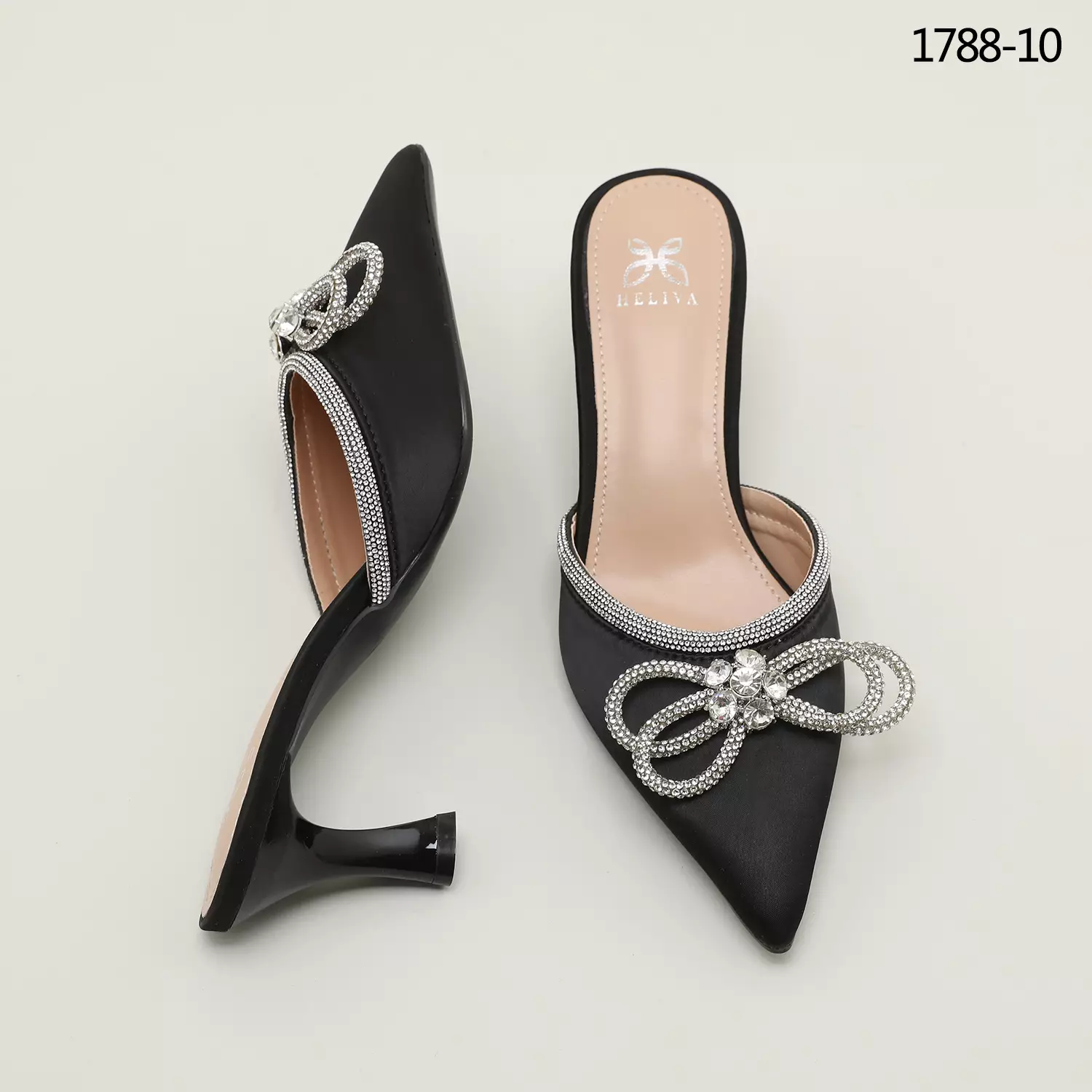 Heliva Kylie High Heels Bow Women Shoes