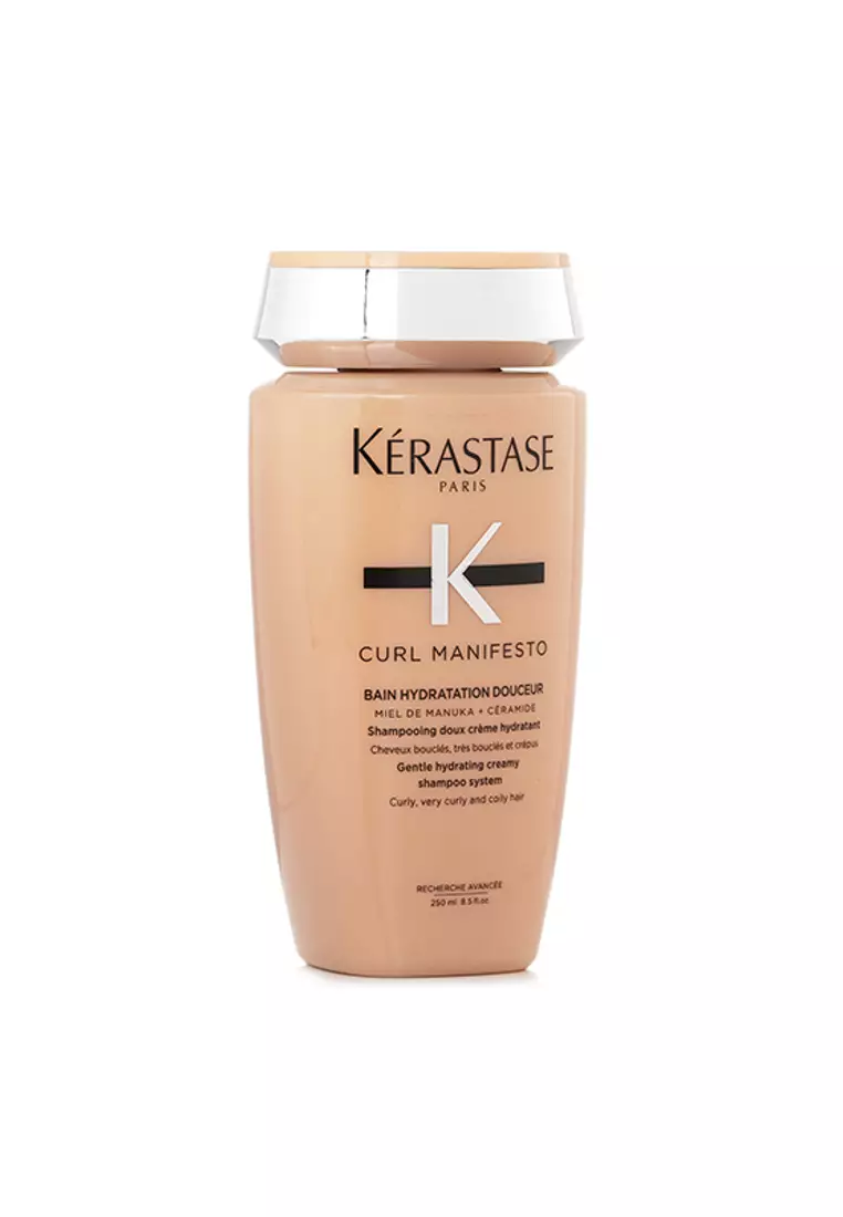 KERASTASE - Curl Manifesto Bain Hydratation Douceur Gentle Hydrating Creamy Shampoo (For Curly, Very Curly & Coily Hair) 250ml/8.5oz