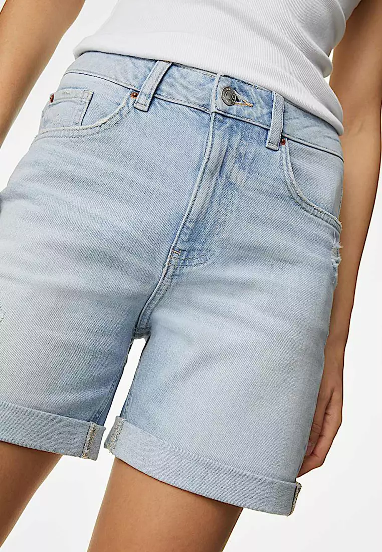 Denim Boyfriend Shorts