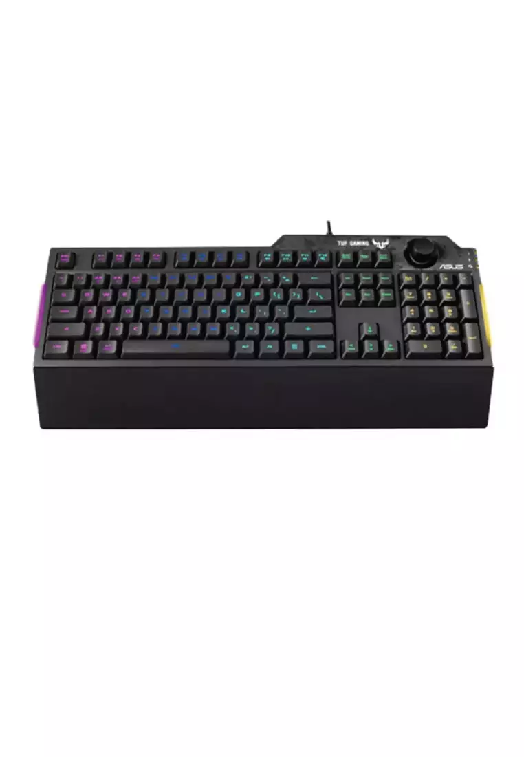 Buy Blackbox Asus TUF Gaming K1 RGB Keyboard With Dedicated Volume Knob