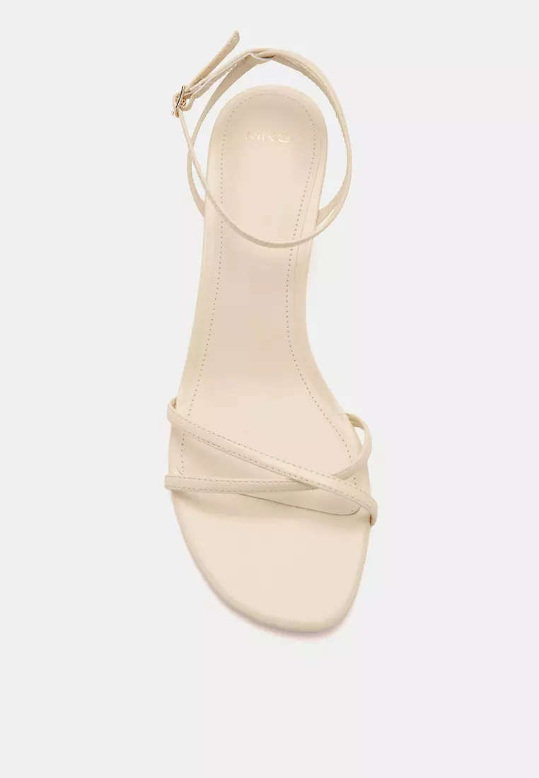 Criss-Cross Straps Heeled Sandals