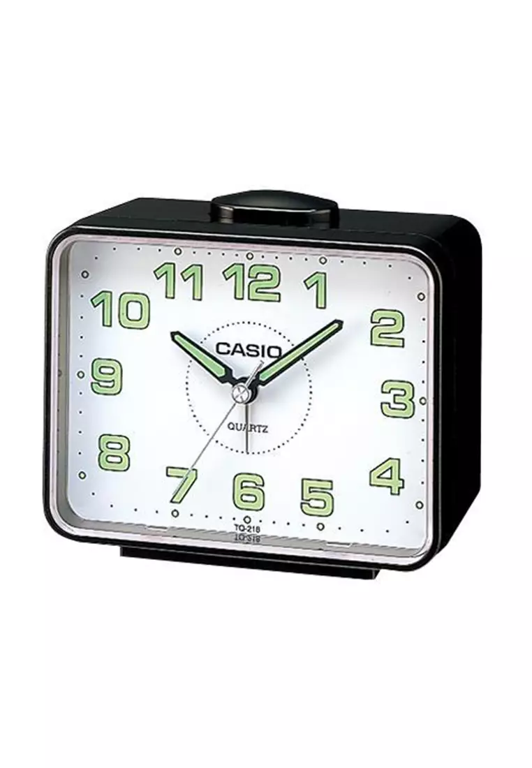 Buy CASIO Casio Analog Alarm Clock TQ 218 1B 2024 Online