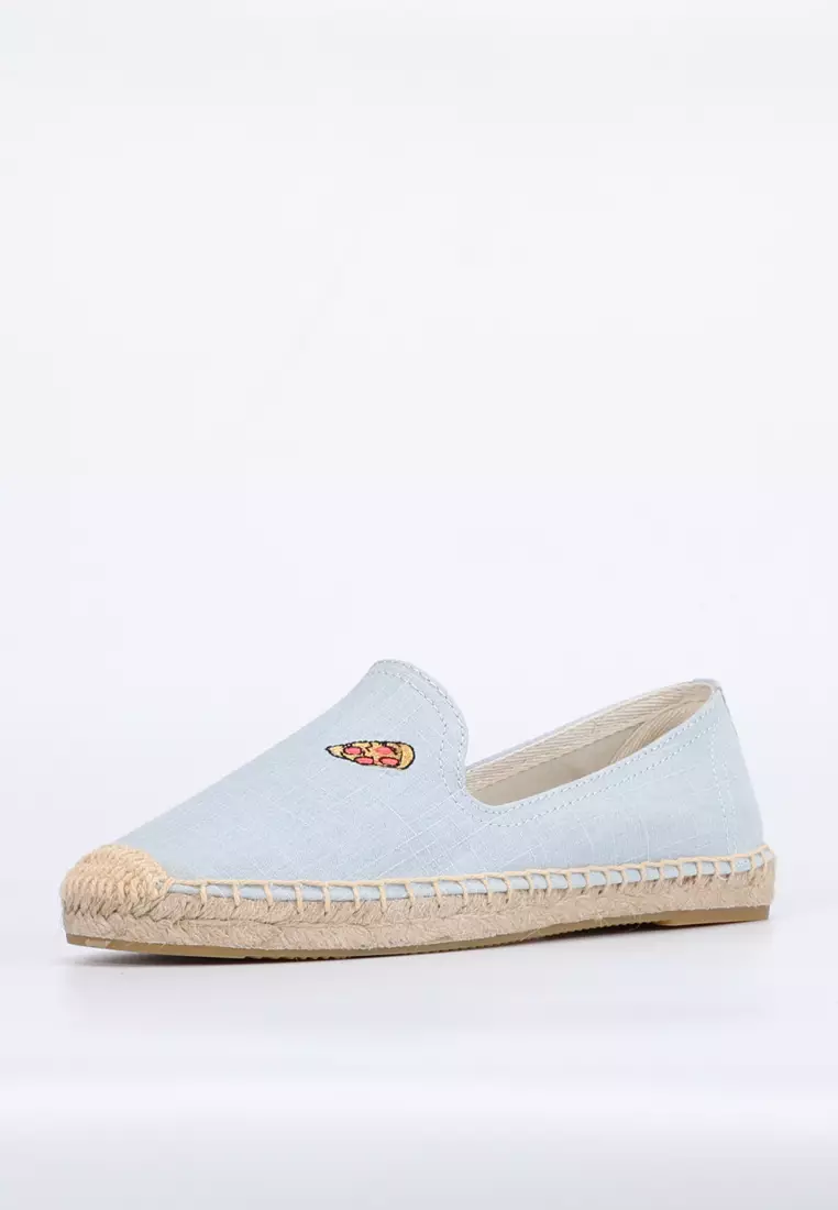 Embroidered Canvas Espadrilles HB45433