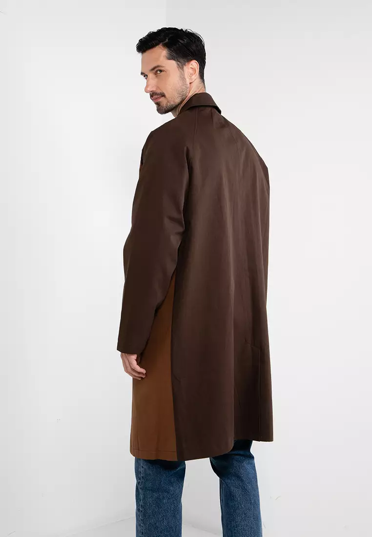 Topman on sale trench coat