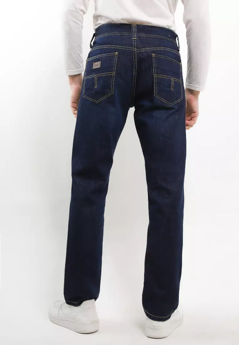 Basic Straight Fit Denim Pants BFS2301B
