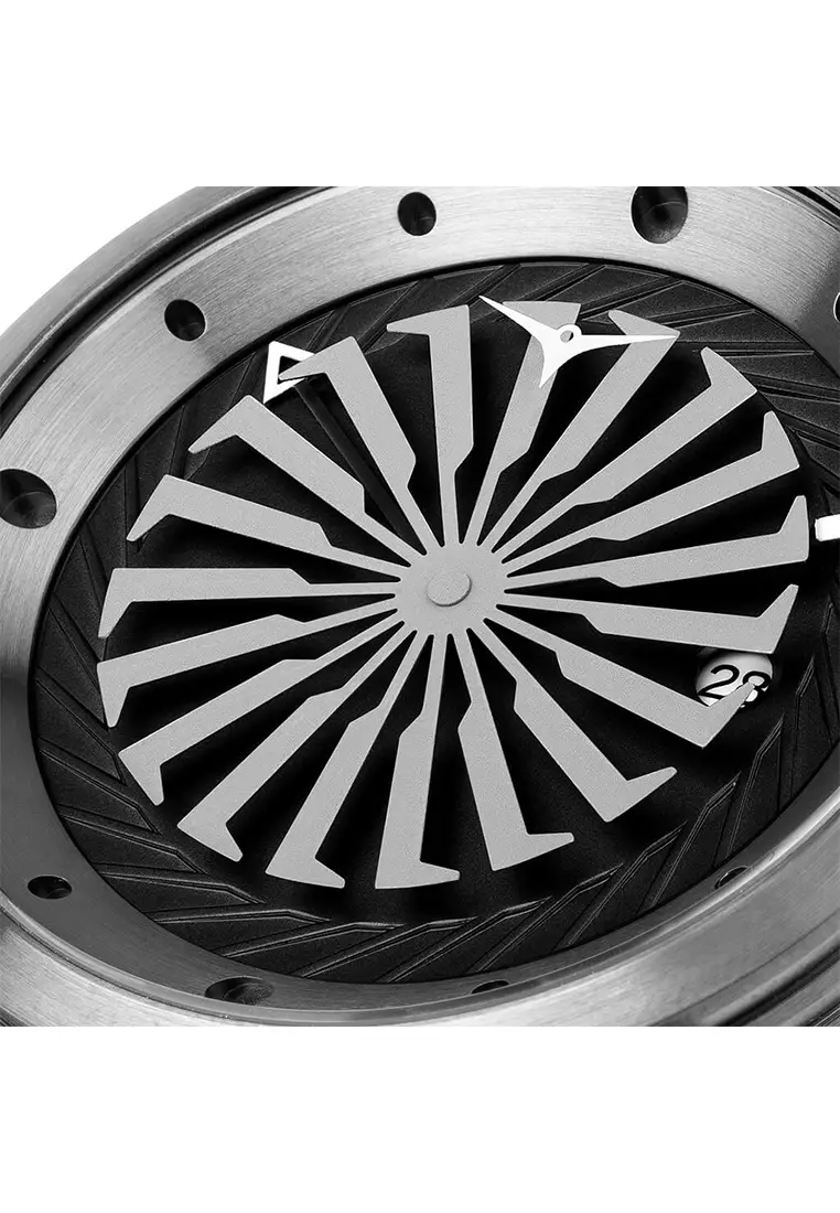 Zinvo Blade Gunmetal Jam Tangan Pria Automatic Analog