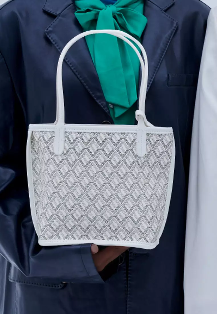 傳統狗牙單肩袋 (小)- 白附送小袋一個 (內附隨機色小馬贈品)