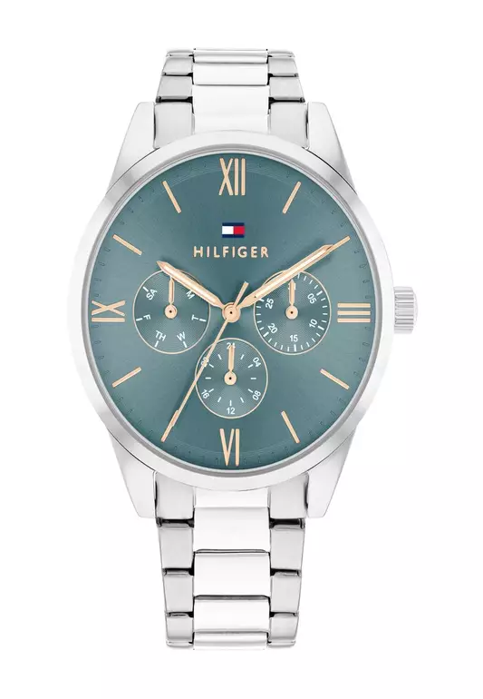 Women's Stainless Steel Day date Quartz Watch - TH1782745