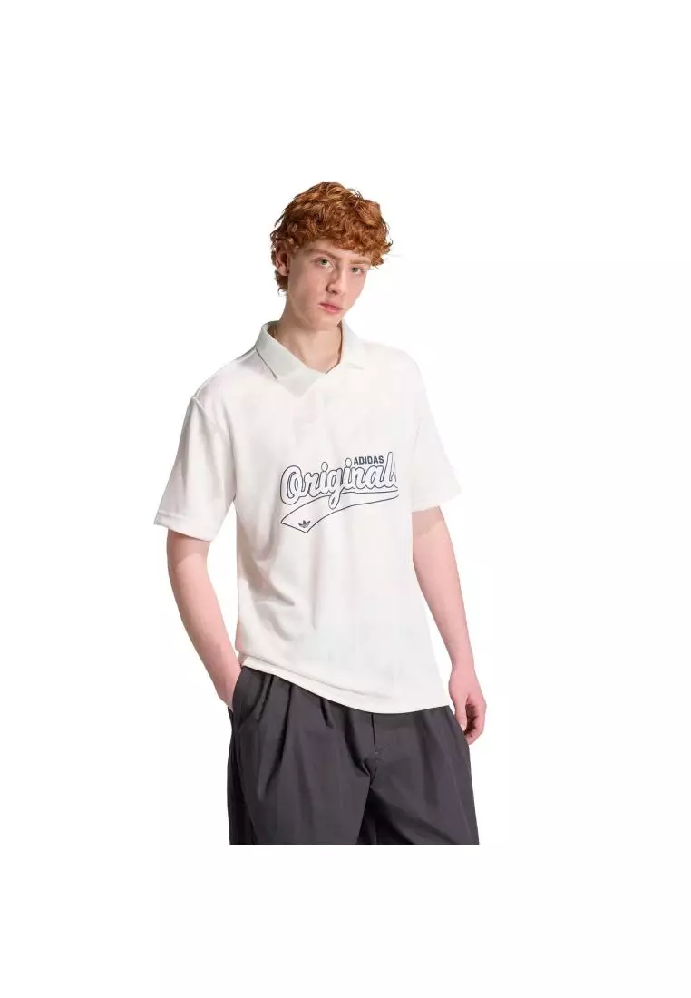 Lifestyle JACQUARD ORIGINALS FOOTBALL JERSEY Men White KR7221