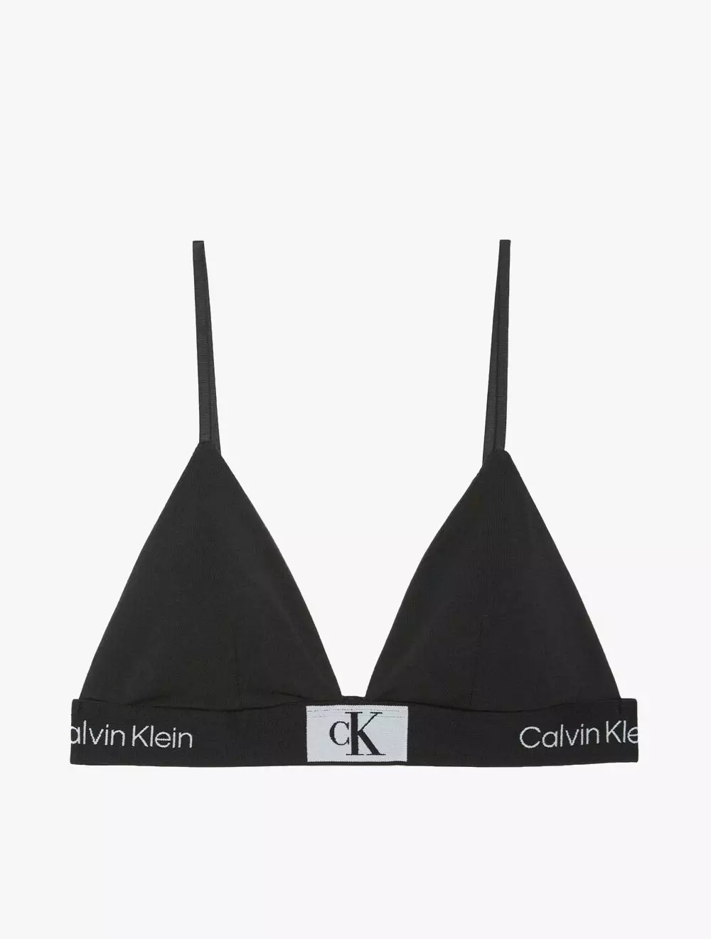 Calvin Klein 1996 Lightly Lined Triangle Bra, grey