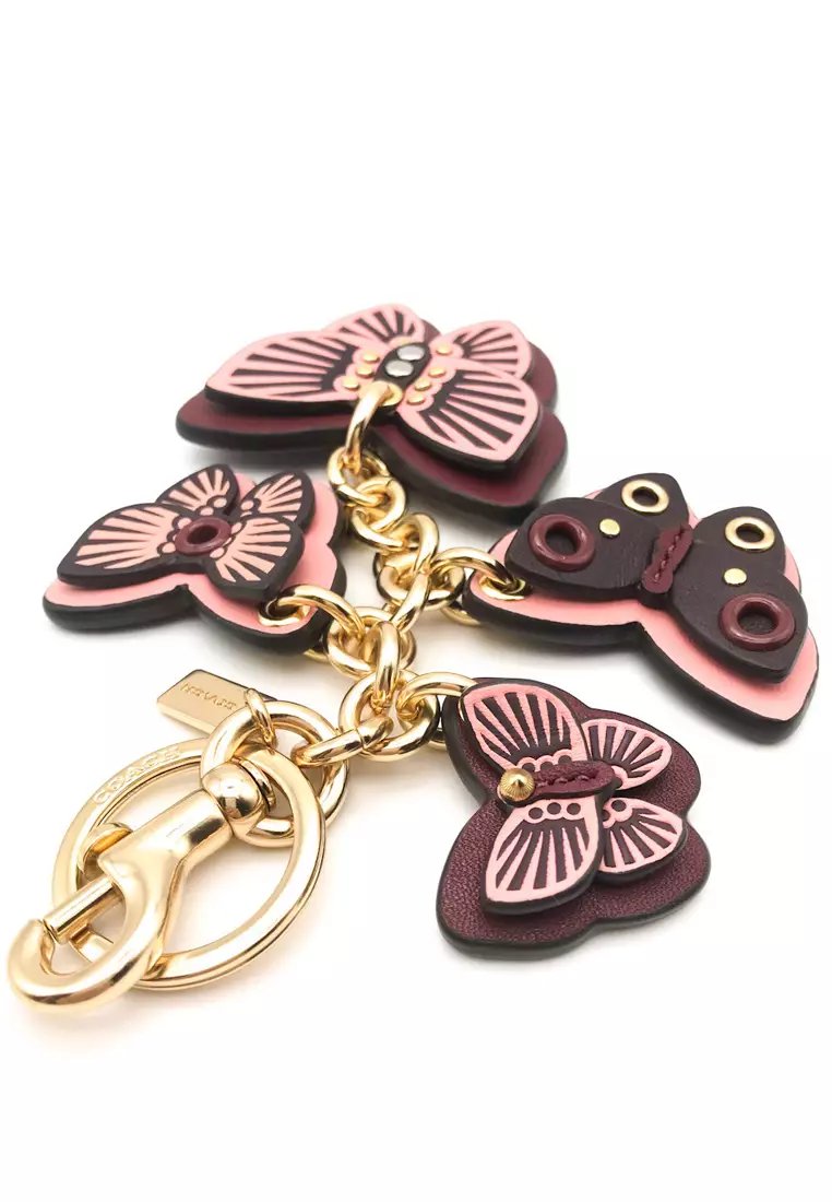 Coach Coach Butterfly Cluster Bag Charm - Pink 2024 | Buy Coach