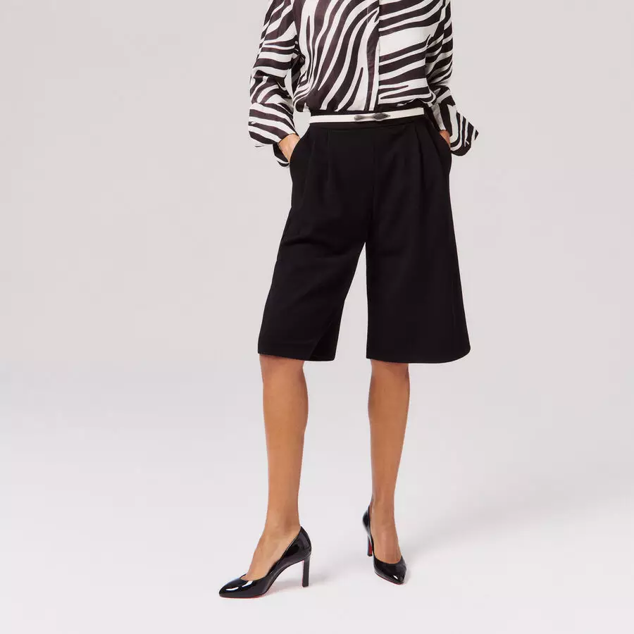 Fannylove 85mm Pumps Patent Calf Leather Black