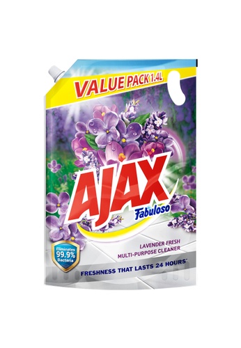 Buy Ajax Ajax Fabuloso Lavender Multi Purpose Floor Cleaner 1 4l Refill Online On Zalora Singapore