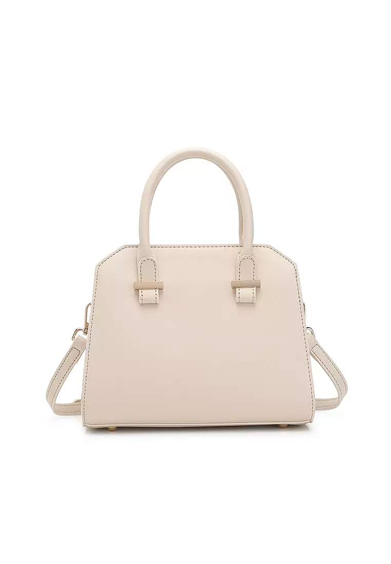 Women's Top Handle Bag / Sling Bag / Crossbody Bag / Shoulder Bag (手拿袋 / 斜孭袋 / 單肩包) - 米黃色
