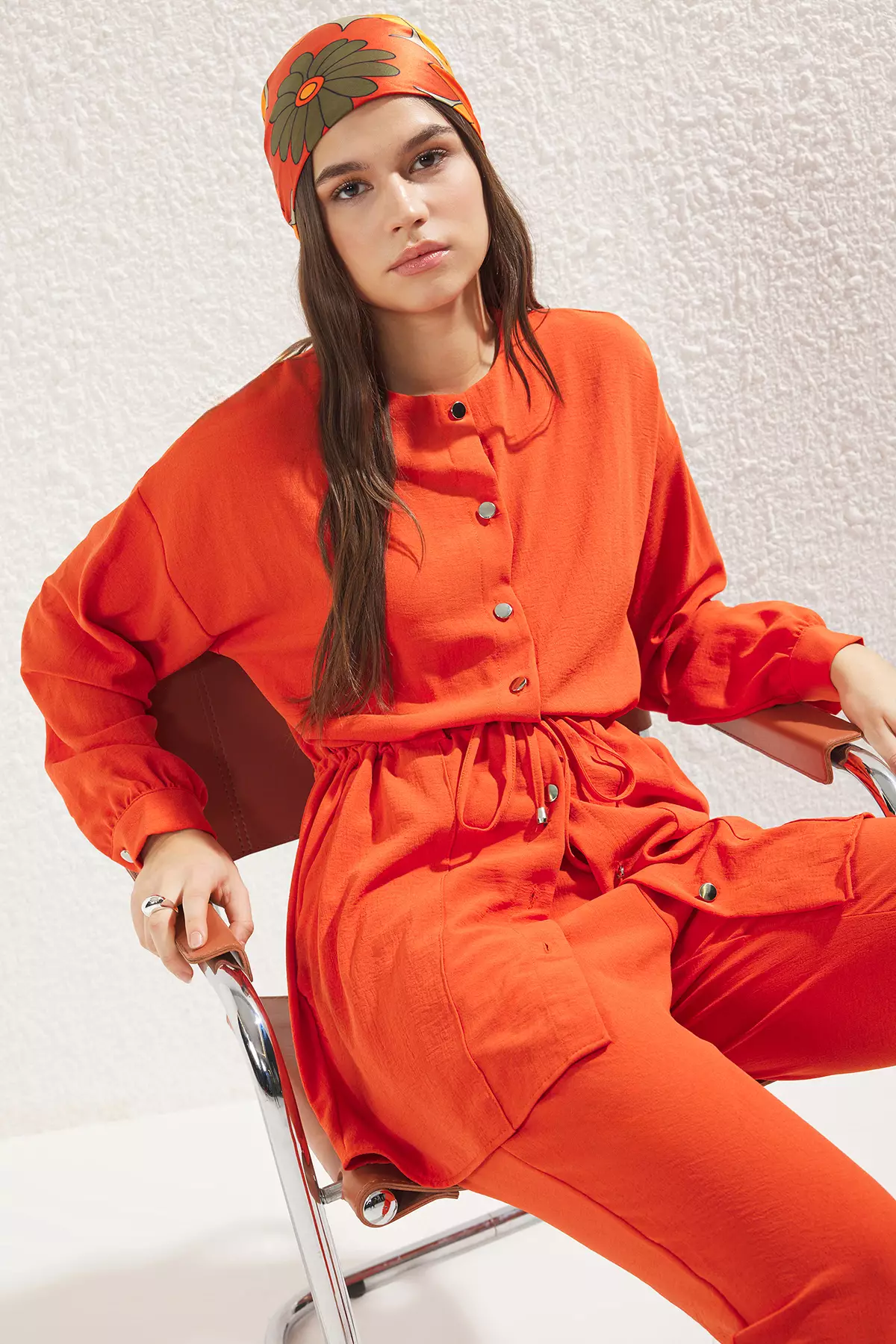 MODEST Tie-Waist Tunic Set