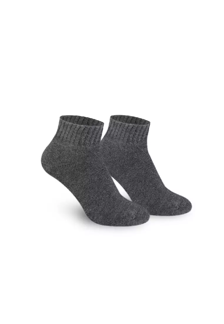Knit Men’s Cotton Ankle 3-in-1 Thick Sports Socks KMSKG1