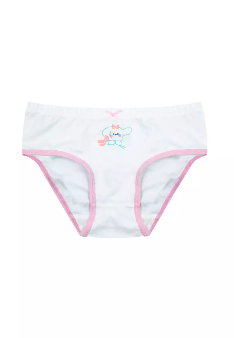 Biofresh Girls' Antimicrobial Cotton Panty 3 pieces in a pack