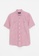 LC WAIKIKI pink Regular Fit Short Sleeve Poplin Men's Shirt 40DB3AAF4AFA25GS_6