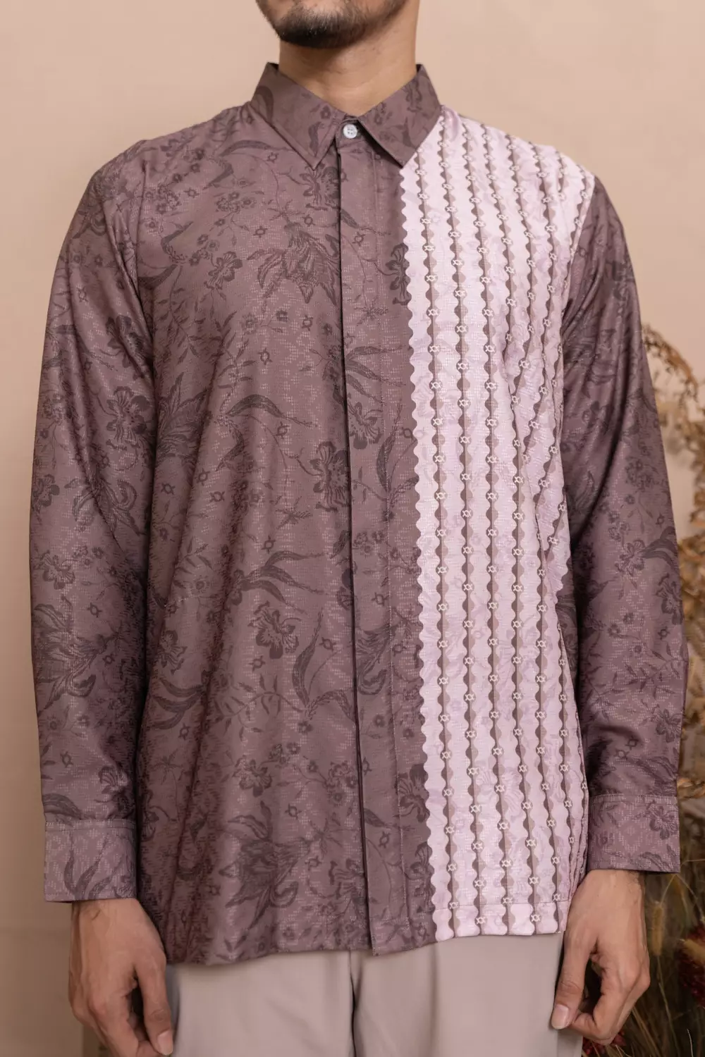 Klamby - Semantik Long Shirt Men Antique Shell