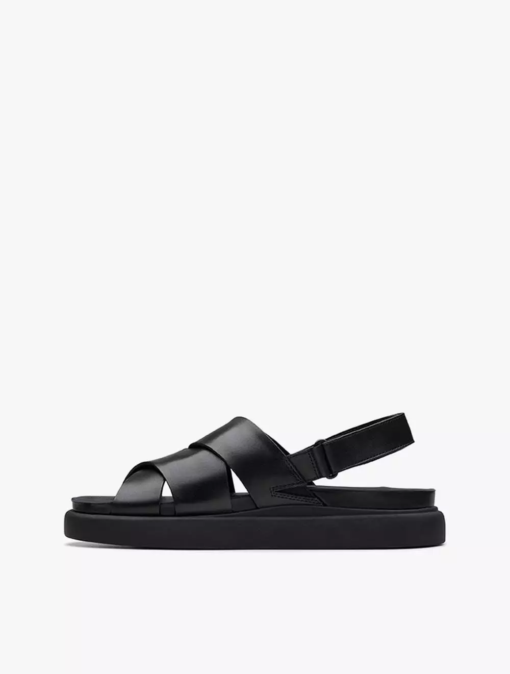 Clarks Aristella Sun Black Leather