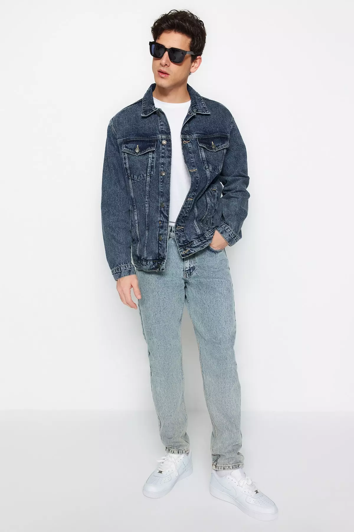 Regular fit deals denim jacket