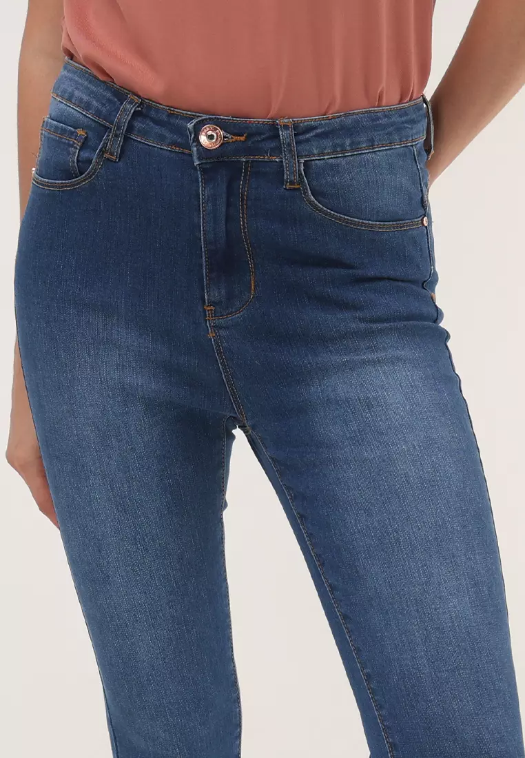 Denim High Waist Ladies Jeans